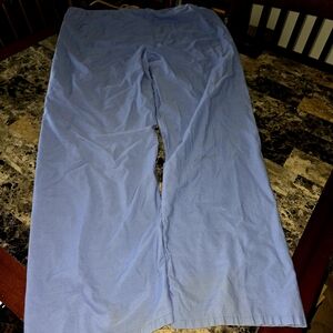 Light Blue Scrub Pants XL